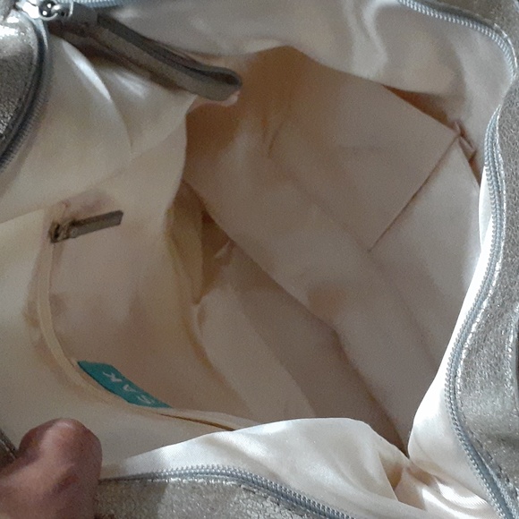 THE SAK studded hobo bag leather trim - Picture 7 of 10